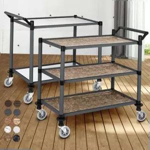 프리미엄 특대 무빙트롤리 가정용웨건 대형주방용카트