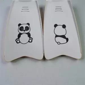 오리발 타투 스티커 숏핀스티커 패들 핀스티커