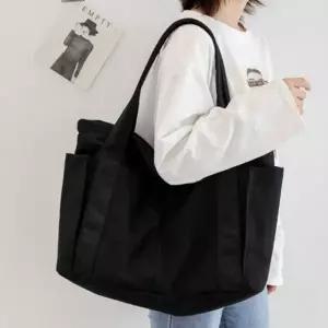 쿨샵 여성 빅사이즈 숄더백 캔버스 데일리 에코백 메신저백 가방 힙색 여행 소 클러치백 이쁜 가죽 캐주얼