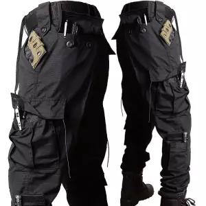 남자 택티컬 팬츠 군인 미군 전술바지 밴딩 건빵바지 군용 등산 ACU 블랙 전술 바지 XS