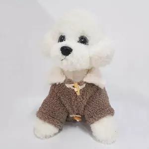 [골드스마일]반려동물 버튼 후리스 가디건 조끼 방한복 실내복 강아지 고양이용