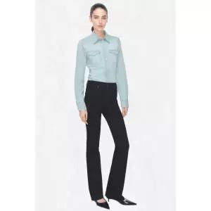 [국내정품] 자라 ZARA JEANS ZW COLLECTION BOOTCUT 미드라이즈 - 블랙 7223242800 2538652