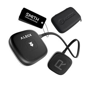 [포르르] 스키 및 스노보드 오디오 지원 헬멧용 ALECK 스노우 시리즈 코어 유니버설 무선 블루투스 헬멧 스피커 헤드폰, 장갑 친화적인 컨트롤, 핸즈프리 통화용 마이크 헤드셋