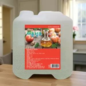 백식초 세탁용 청소용 빨래 세탁물 헹굼 세척 탈취 살균 13L 말통