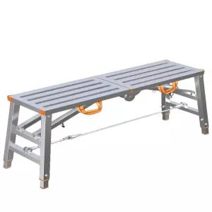 접이식 작업대 도배용우마 높이조절 우마 의자 안전발판 100X30X50cm