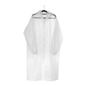 화이트 등산용 작업용 다회용 성인 우비 남성우비