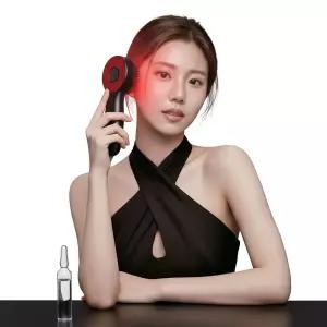 [미오데칼코마니] 다모아 EMS 두피 마사지기 브러쉬 저주파 앰플분사 지압 적색광 침투 5단강도조절