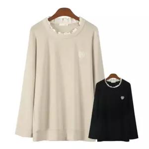 에스티아 1031 하이 레이스티셔츠 빅사이즈