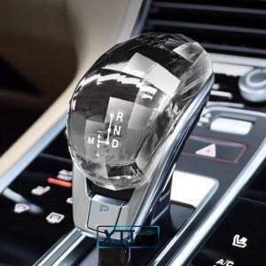 기어봉 교체 크리스탈 기어 시프트 노브 카본 섬유 나무 포르쉐 971 파나메라 스포츠 투리스모 2017