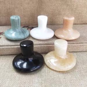 경락 괄사 손잡이 마사지돌 핫스톤 전신 종아리 팔뚝