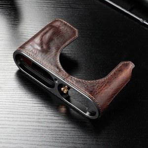 라이카 Q3용 정품 가죽 카메라 케이스 하프 바디 핸드메이드 가방