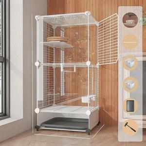 앵무새 대형 새장 거치대 화이트 스탠다드 블랙 다람쥐 원형 노라인 새놀이터 중대형