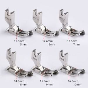 P351X 우측 가장자리 가이드 노루발 사이드월 노루발, 신제품 재봉 도구, 산업용 우측 가이드 피트, 3mm-10