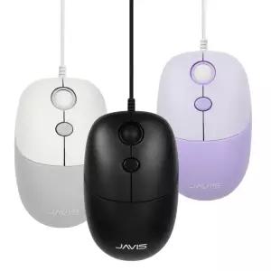 자비스 C타입 유선마우스/JV-M5/USB젠더포함/ 스마트폰마우스