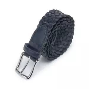 [폴로 랄프 로렌]POLO RALPH LAUREN 브레이디드 레더 벨트 - 네이비 MAPOBLT0F320216-410 897354