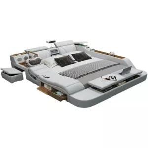 다기능침대 수납장 다용도 수납침대 평상형 킹