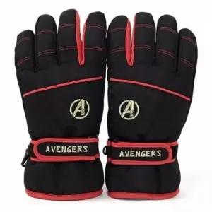 ( )주니어 아이언맨 엣지포인트 패딩장갑 XL 레드 캐릭터 벙어리 아동 유아 스키 어린이 장갑 겨울용품