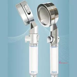 샤워기필터 수돗물 태국 여행용 유럽 수전 베트남 녹물 호환 푸쉬 물필터 제거 리필 샤워헤드 조절 유량qrs