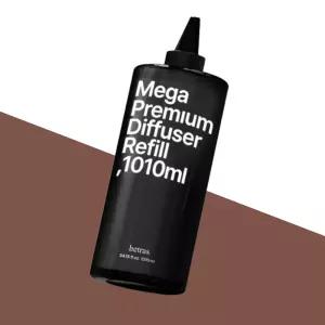 헤트라스 메가 프리미엄 디퓨저 리필 1,010ml 대용량 호텔우드향 실내방향제