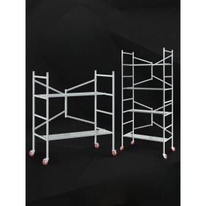 이동식 PT아시바 BT 접이식 작업대 발판 2단 아시바