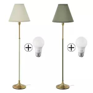 이케아 FLYGHOJD 플뤽회이드 플로어스탠드 143cm 전구포함/장스탠드/침실스탠드/인테리어조명