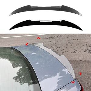 BMW 호환 5 시리즈 I5 G60 525i 530i 2024 + M4 자동차 후면 윙 트렁크 립 테일 트렁크 스포일러 트림 윙