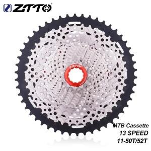 ZTTO 초경량 MTB 13단 11-52T 카세트 스틸 13S 50T 와이드 레인지 프리휠 HG 스프라켓 13V K7 부품 (L-TWOO