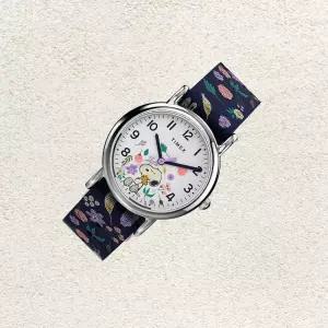 Timex 여성용 스누피 우드스톡 캐주얼 손목시계_140713