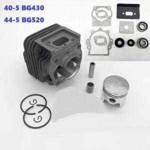 40mm & 실린더 가스켓 오일 시일 베어링 키트 43CC 52CC 1E44F-5 44-5 BG520 CG430 예초기/트리머 호환