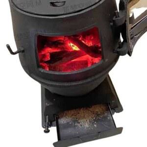 무쇠 리버스 주물 난로 펠릿 불멍 화목난로 가정용