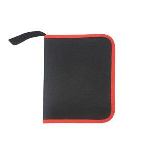 55피스 렌치 오거나이저 백 드릴 비트 보관 백과 클리어 라벨 지퍼