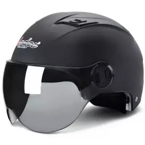 헬멧 오픈페이스 바이크 어반 블랙 스쿠터 오토바이 자전거