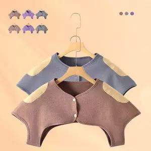 어깨워머 임산부 따뜻한 수면조끼 방한 브이넥 남여공용 워머 목토시 수면 노인 숄더