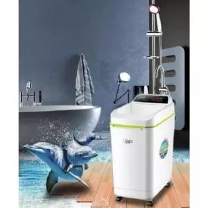 이동식 온수기 샤워기 급탕 캠핑용 플러그 농막 기계 단전