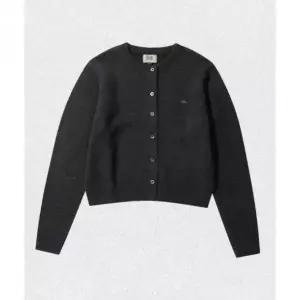 매장정품 코드그라피 CGP 우먼 스몰 스퀘어 로고 니트 가디건차콜 CBEWWKC040CH 1414497