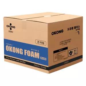 철공자 오공 우레탄폼 플러스 15개입 박스 건타입 스트로우타입 실리콘 스프레이 폴리 방수 발포 본드