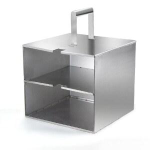 숯불 운반통 고기집 그릴 소형 식당 화로 석쇠 철가방 숯통 2단