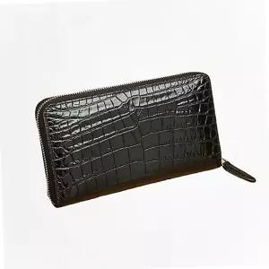 남성 악어 장지갑 지갑 클러치백 가죽 럭셔리