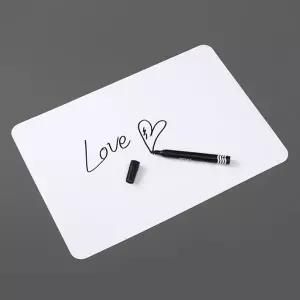 쉽게 붙이는 미니 자석 칠판 메모 화이트보드(A3) (KYR-WFHPNXO)