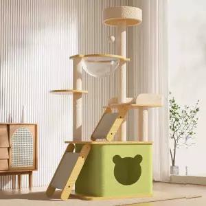 고양이 프레임 캣타워 투명 해먹 캐스터네츠 커스텀