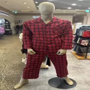 [예스]YES 예스 면100%레드 _K 체크 남성 파자마 MBA