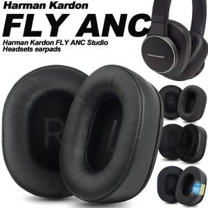 Harman Kardon FLY ANC 교체 용 이어 패드 헤드폰 귀마개 부드러운 천 메모리 커버 스폰지 단백질