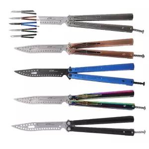 (제스트)발리송 접는칼 나비칼 258MM TCB 트레이너 송 나비칼