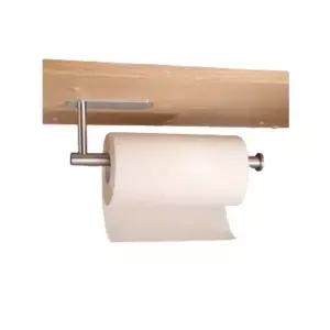 키친 타올 걸이 2개 무타공 실버 핸드타올 주방 수건 고리 (WFKIQ7P)