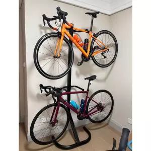 스탠드형 자전거거치대 보관소 2단 수직 세로형 보관
