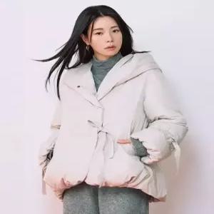 더엣지 theatg 25FW 헝가리구스 커브드 다운