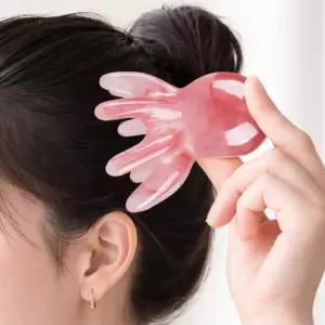 MD라미 플러스형 문어 두피 괄사 마사지기 혈행자극 수기 케어 도구