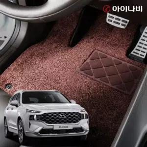 아이나비 더뉴 싼타페 TM 순정매트 방수 패브릭 카매트