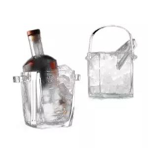 양주얼음통 아이스버킷 칠링 얼음통 바스켓 크리스탈