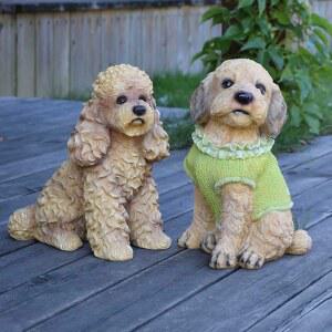 강아지 모형 조형물 피규어 조각 조각상 정원 대형 아트